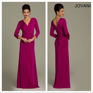 Jovani Floor Length Gown Black